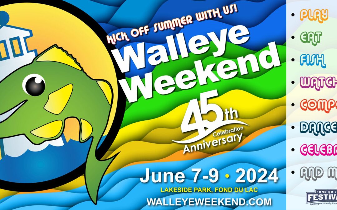 Walleye Weekend is Celebrating 45 Years of Summer Tradition in 2024…