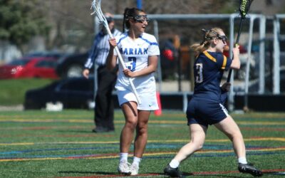 Marian Women’s lacrosse Earns Postseason Bid with Win at Edgewood