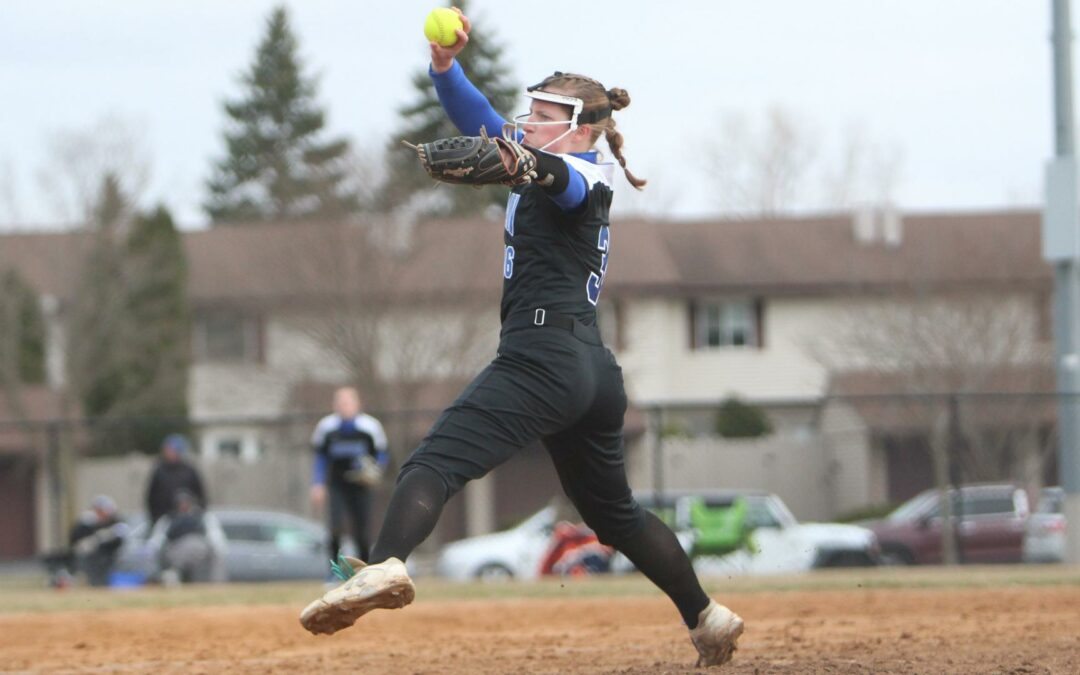Tough day for Sabre softball bats at Dominican