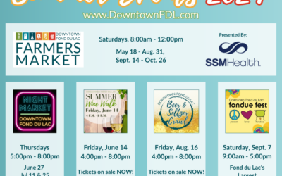 Downtown Fond du Lac Partnership Announces 2024 Summer Special Event Dates