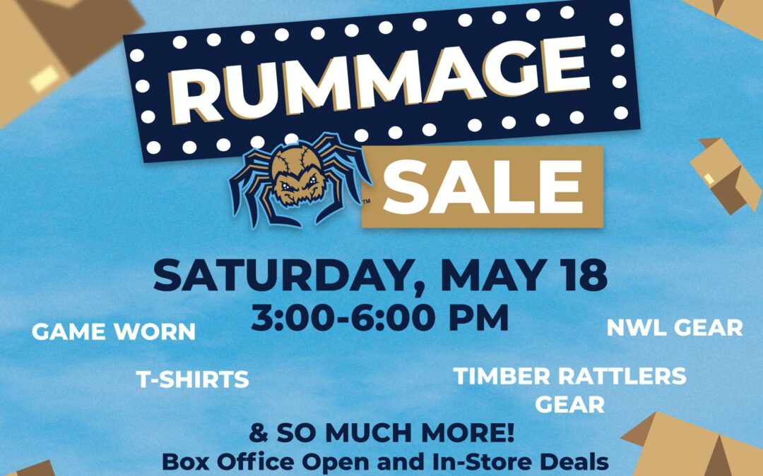 Dock Spiders to Host Rummage Sale on May 18