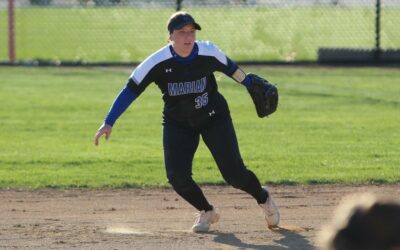 Marian Softball Sweeps Ripon to Open Final Homestand