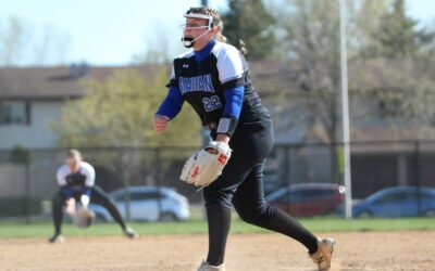 Marian softball advances to double-elimination bracket with win over CUW