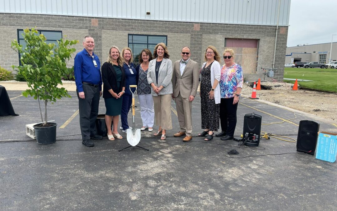 SSM Health Waupun Memorial Hospital, Community Partners Celebrate Consolidated Dialysis Center Construction