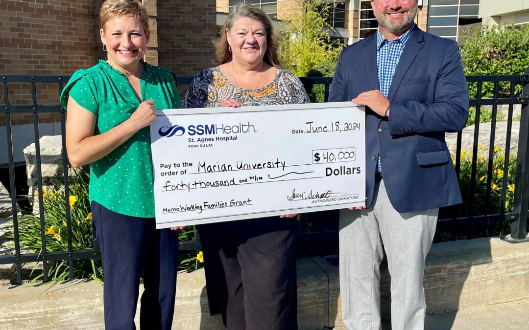 SSM Health $40,000 Gift to Marian University to Transform Lives of Local Families