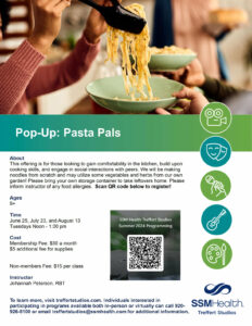 Pasta pals flyer