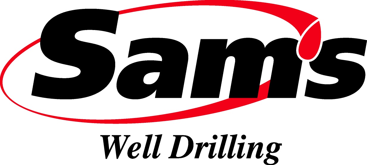 Sam's well drilling logo