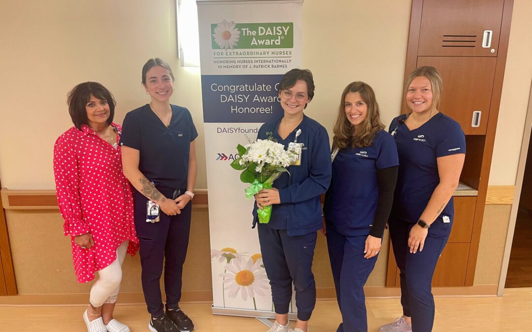 5 West Nurse Receives St. Agnes Hospital DAISY Award for Extraordinary Nurses Honor
