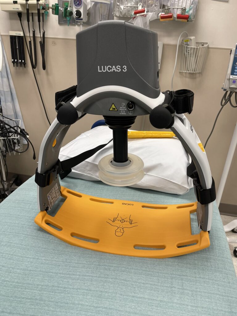 A piece of medical equipment