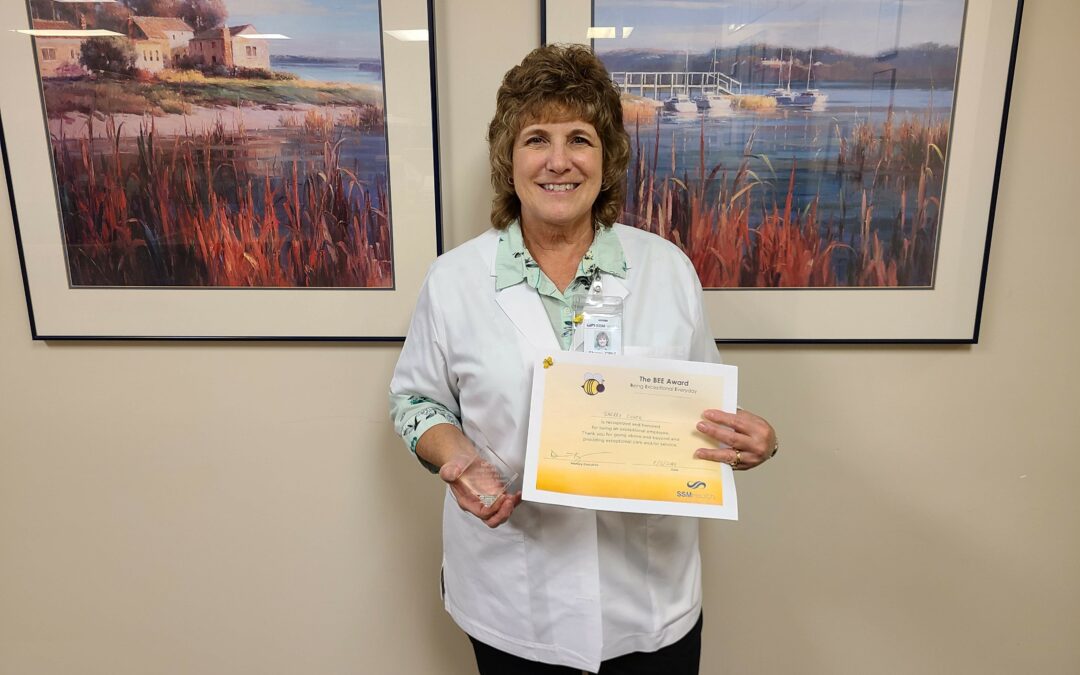 SSM Health Pharmacy Clerk Receives BEE Award