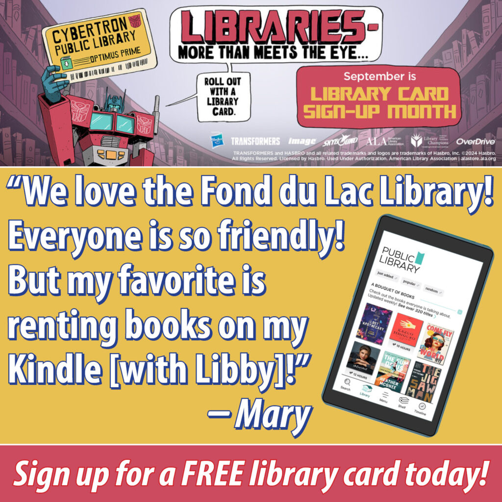Library card information