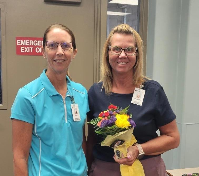 Two female nurses