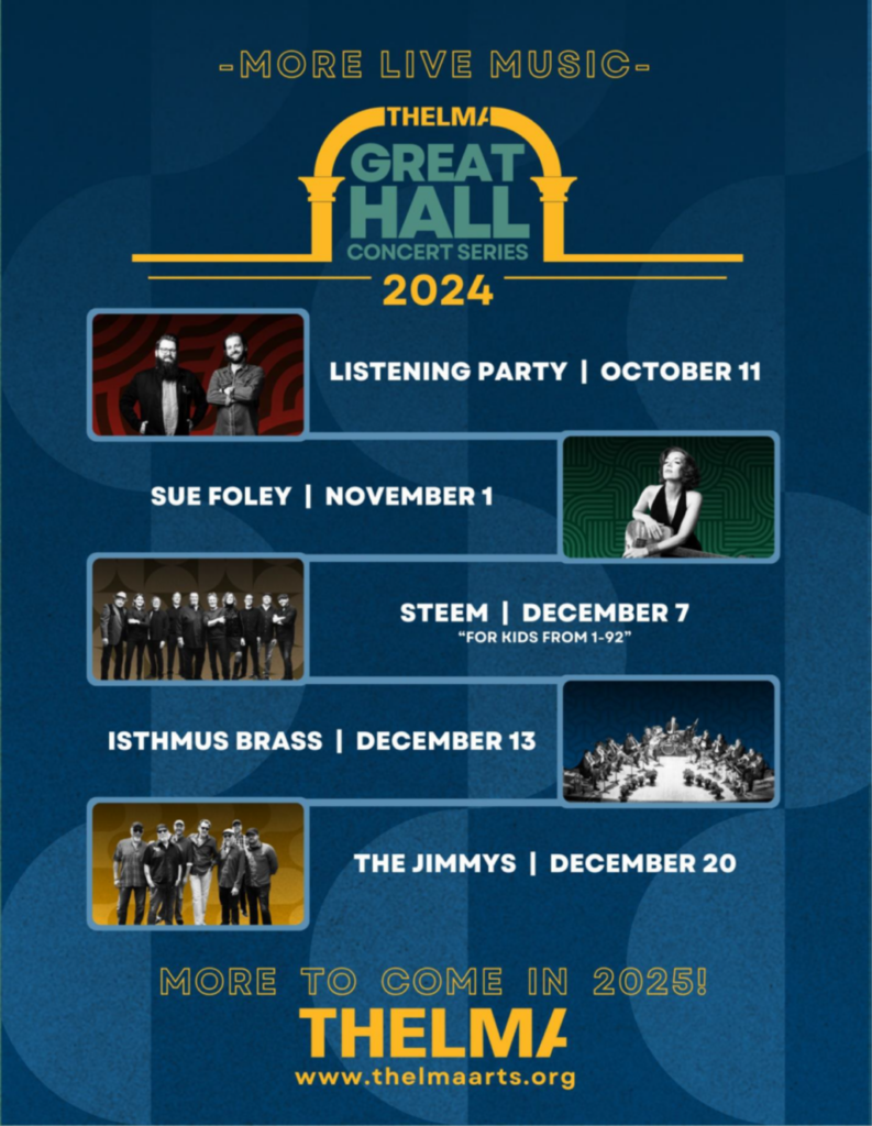 Thelma concert flyer