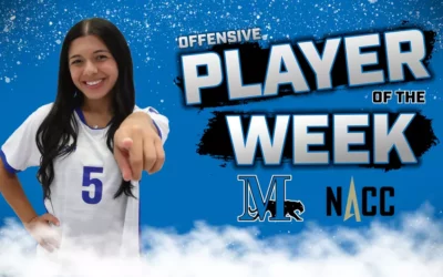 Alvarado Earns NACC Offensive Player of the Week Selection