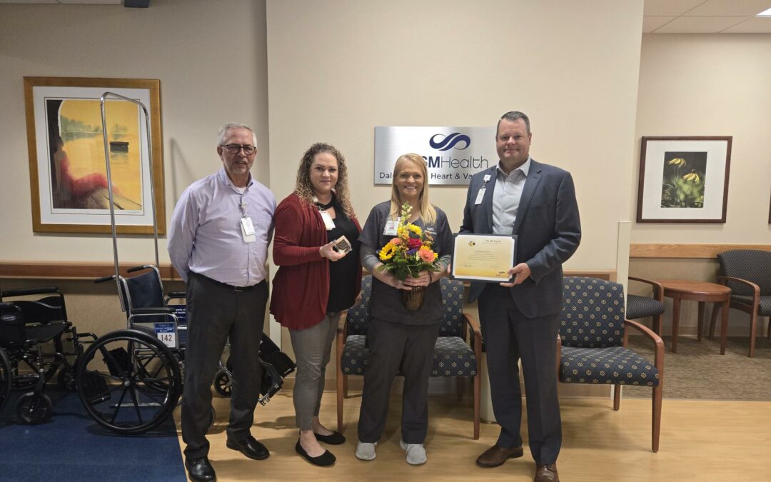 SSM Health Fond du Lac Regional Clinic Cardiology CMA Receives BEE Award