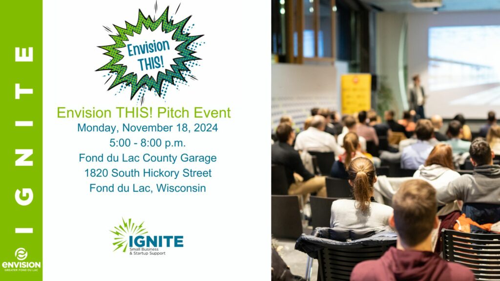Flyer for pitch contest