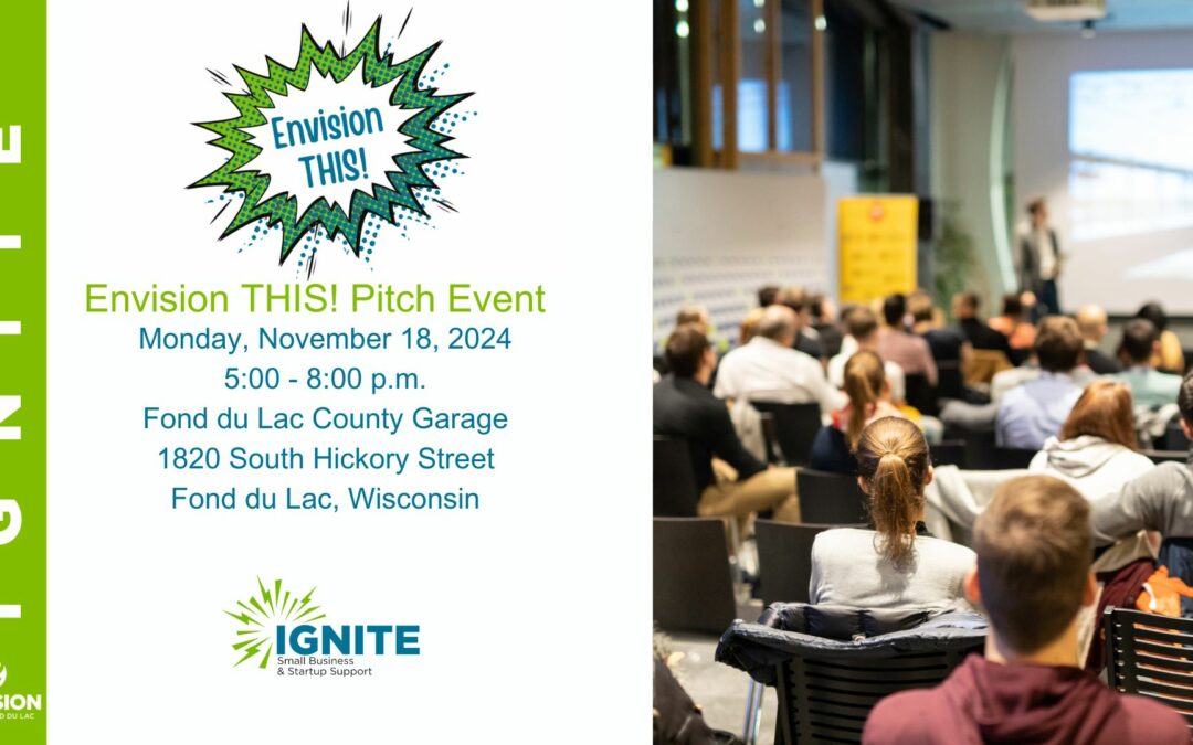Envision Greater Fond du Lac to host Envision THIS! Pitch Event