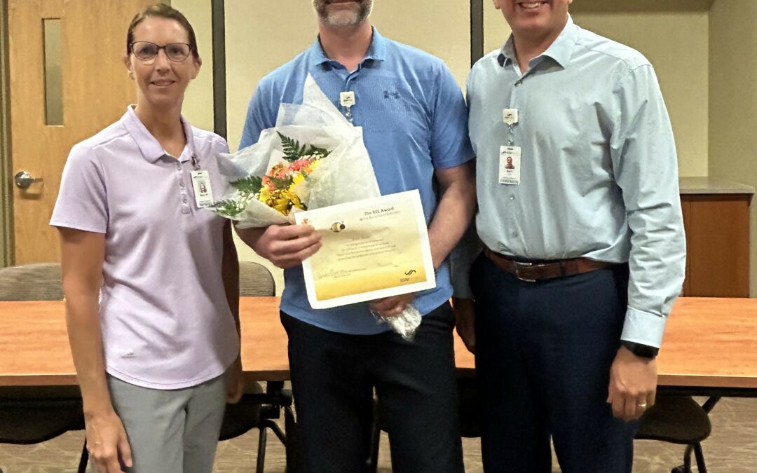 SSM Health Ripon Community Hospital Physical Therapist Receives BEE Award