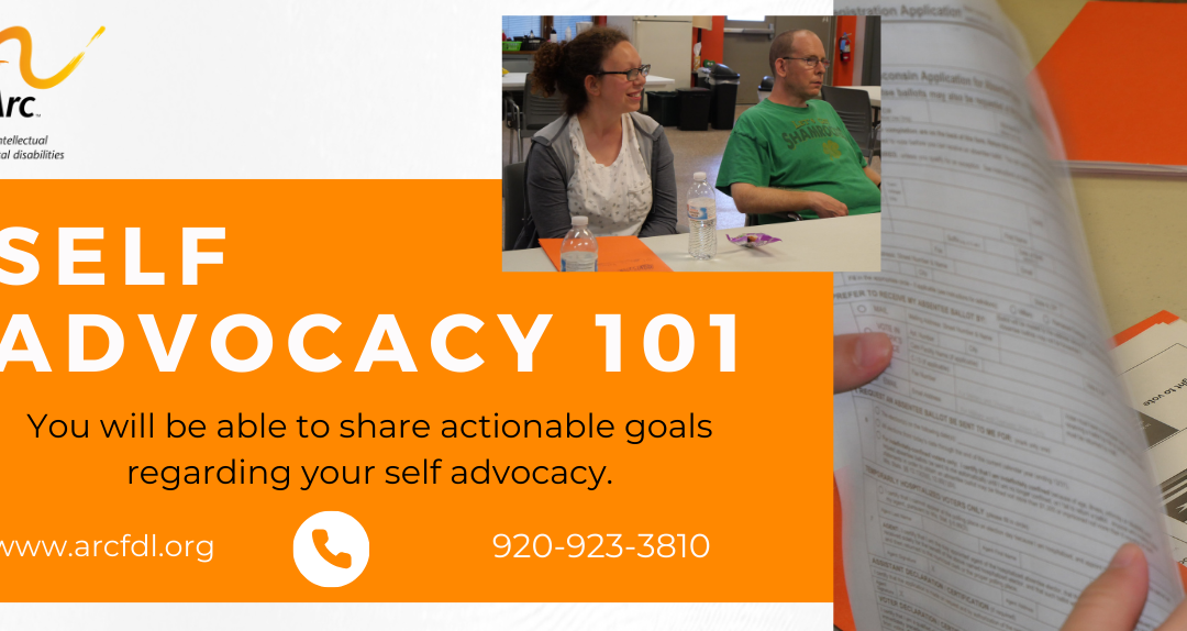 Self Advocacy 101 with The Arc