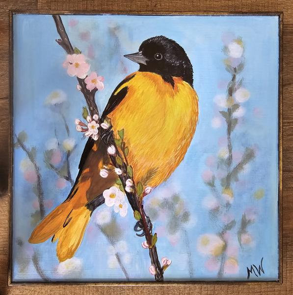 Painting of a bird