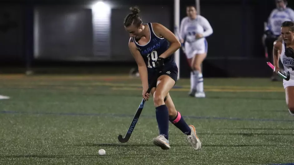 Marian Field Hockey Notches First Conference Win