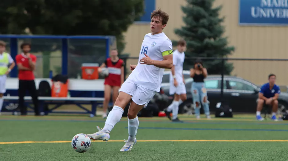 Marian Men’s Soccer Handles Rockford for First NACC Win