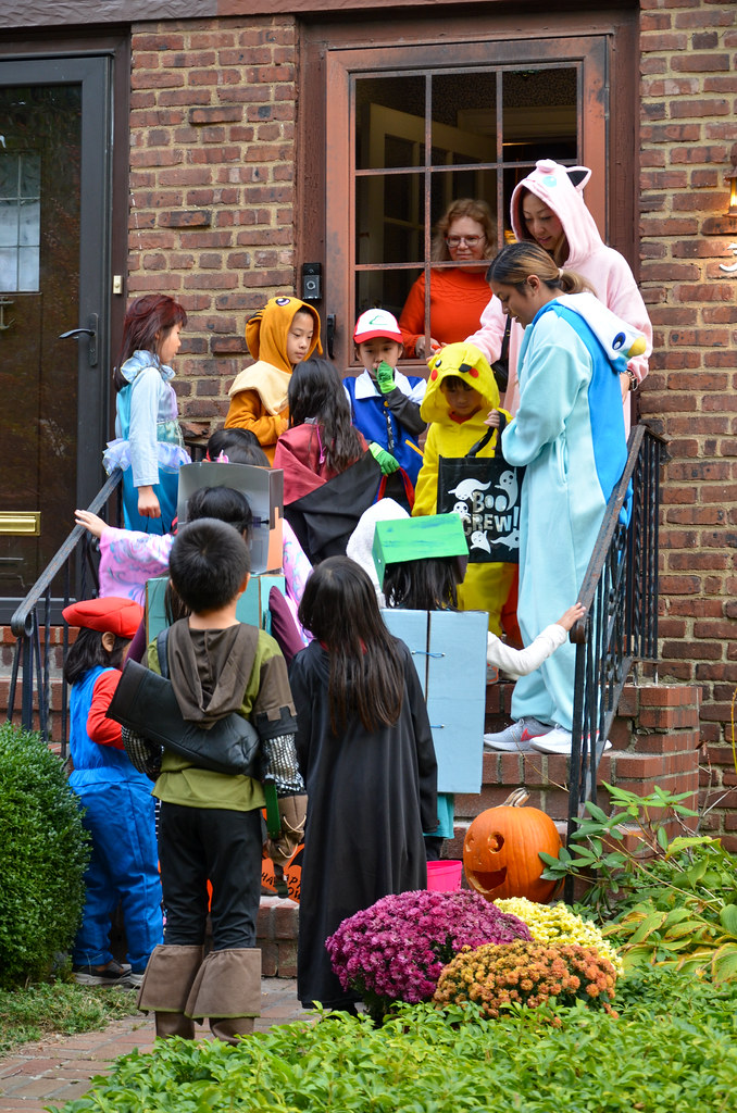 kids trick or treating