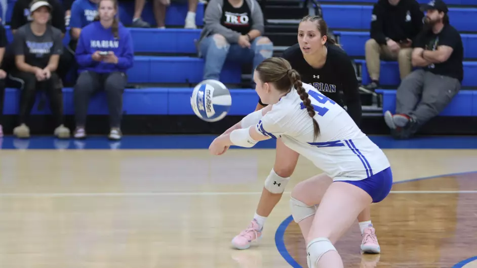 Marian Women’s Volleyball Defeats Ripon in Four Sets
