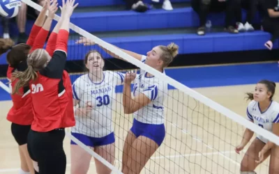 Marian Women’s Volleyball Offense Dominates in Sweep of Regents