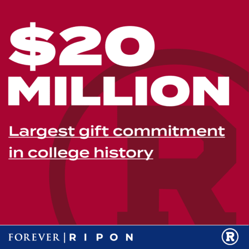 Ripon College Receives Transformational $20 Million Gift – Surpasses Forever Ripon Campaign Extended Goal