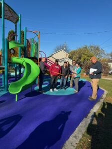 Park ribbon cutting