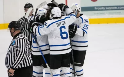 Tews scores late to lead Marian NCAA men’s hockey past Dubuque