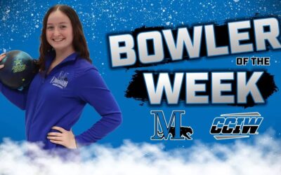 Eggert selected as CCIW Bowler of the Week