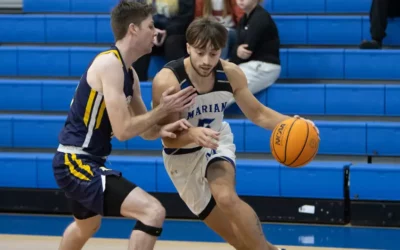 Stout defense keeps Sabre men’s hoops perfect