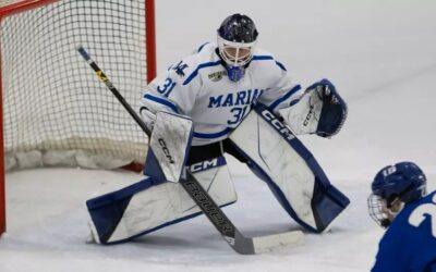 Marian NCAA men’s hockey takes point from No. 6/8 Adrian