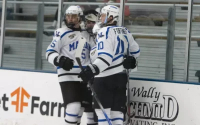 Marian NCAA men’s hockey snaps skid with road win at Lawrence