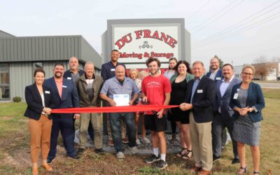 Ribbon Cutting at DuFrane Moving and Storage/DuFrane Logistics
