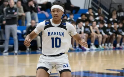 Marian men’s basketball wins thriller against Benedictine