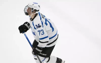 Marian men’s hockey opens second half with overtime win
