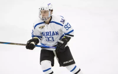 Sabre men’s hockey falls in overtime to Augsburg