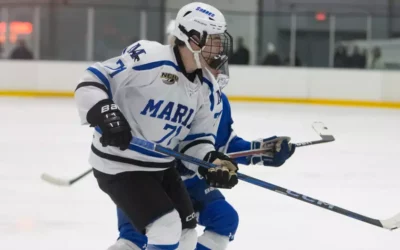 Upset bid falls just short for Sabre NCAA men’s hockey