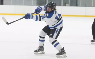 Marian women’s hockey takes point from Aurora