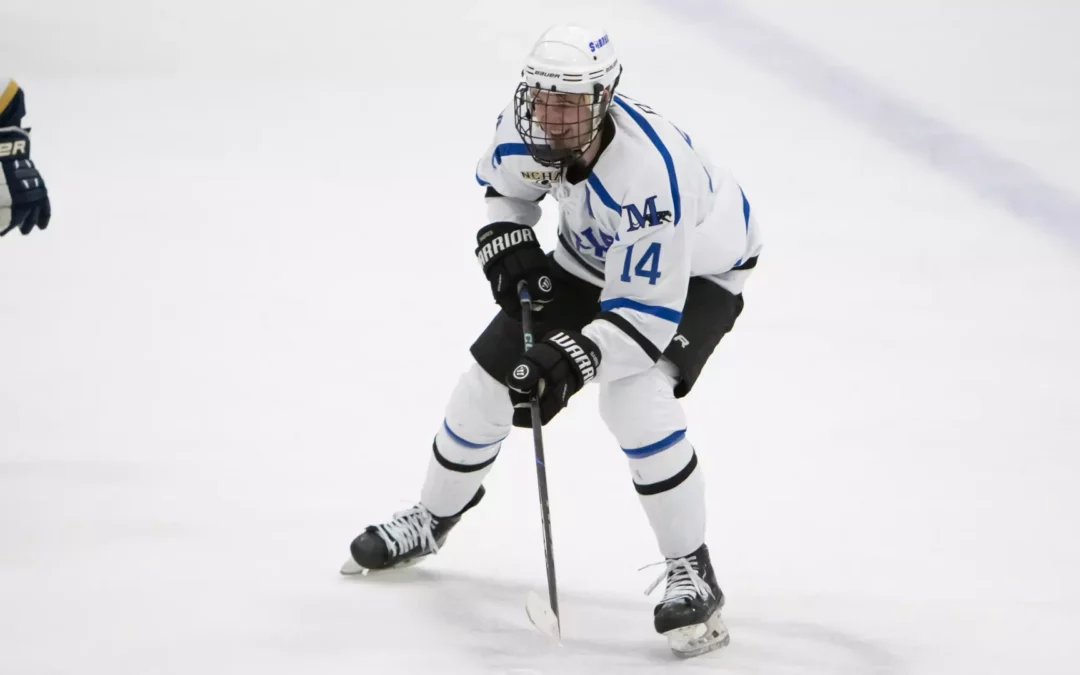 Sabre NCAA men’s hockey faces elimination in NCHA Harris Cup Quarterfinals