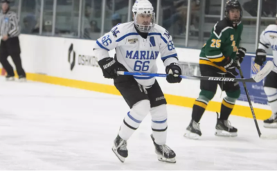 Sabre NCAA men’s hockey drops heartbreaker to No. 7 Trine