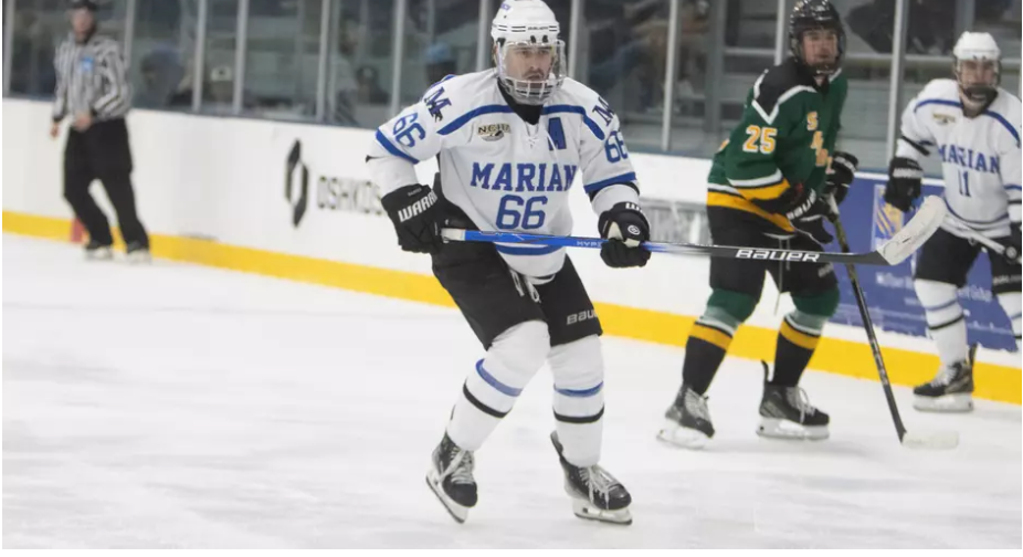 Sabre NCAA men’s hockey drops heartbreaker to No. 7 Trine