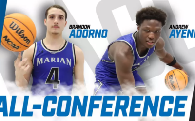 Adorno, Ayeni earn All-NACC honors