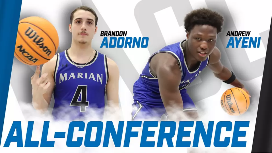 Adorno, Ayeni earn All-NACC honors