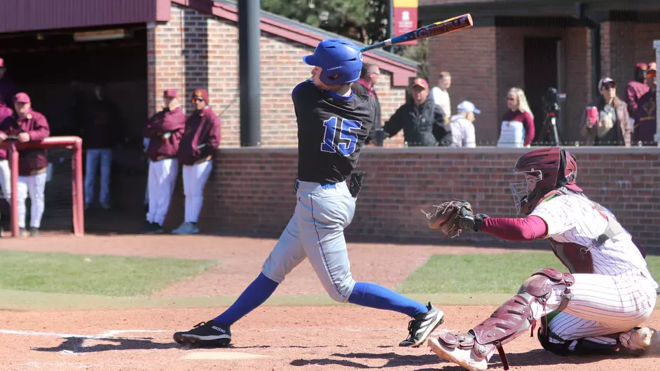 Marian baseball sweeps Allegheny to open season