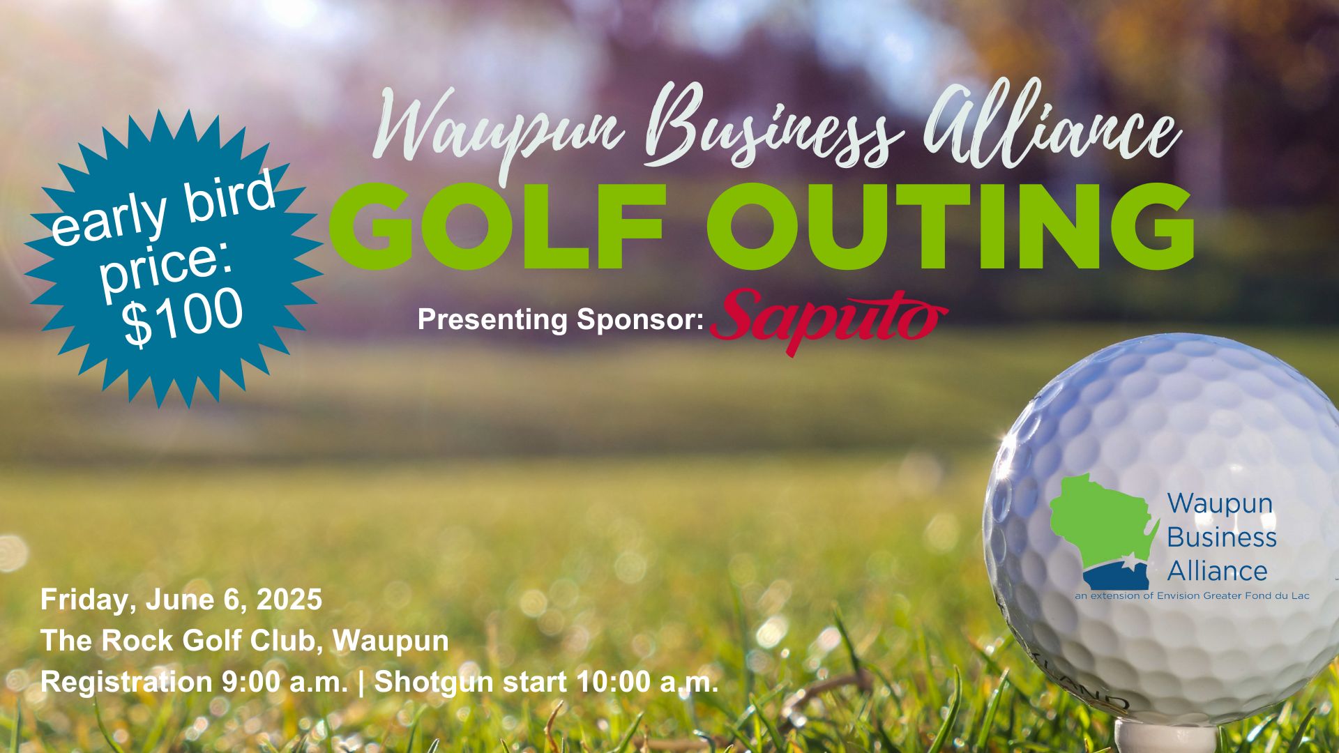 Waupun Business Alliance Golf Outing Envision Greater Fond du Lac