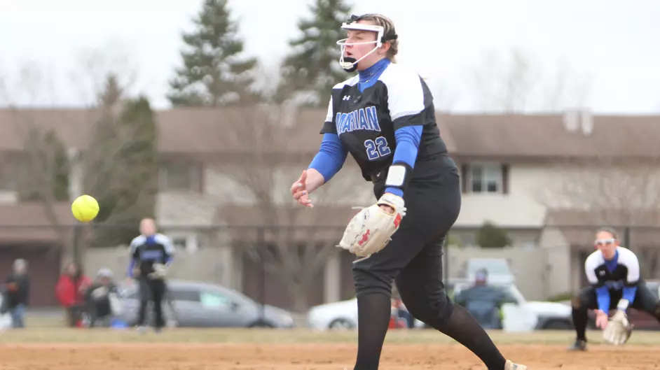Marian softball earns first win of spring trip